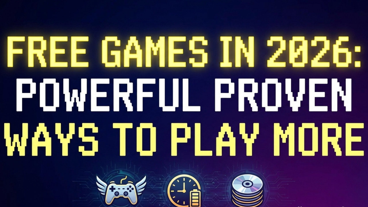 Free Games in 2026: Powerful Proven Ways to Play More