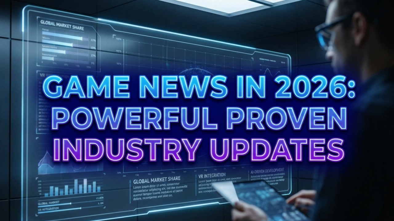 Game News in 2026: Powerful Proven Industry Updates