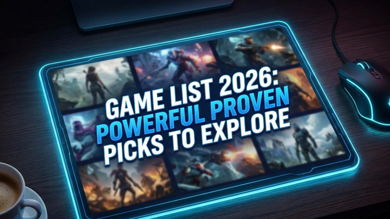Game List in 2026: Powerful Proven Picks to Explore